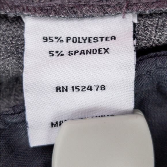 Adams Men's Umpire Pants 28W Comfort Strech Gray Pleated Expandable Waist BBSB - Picture 8 of 15